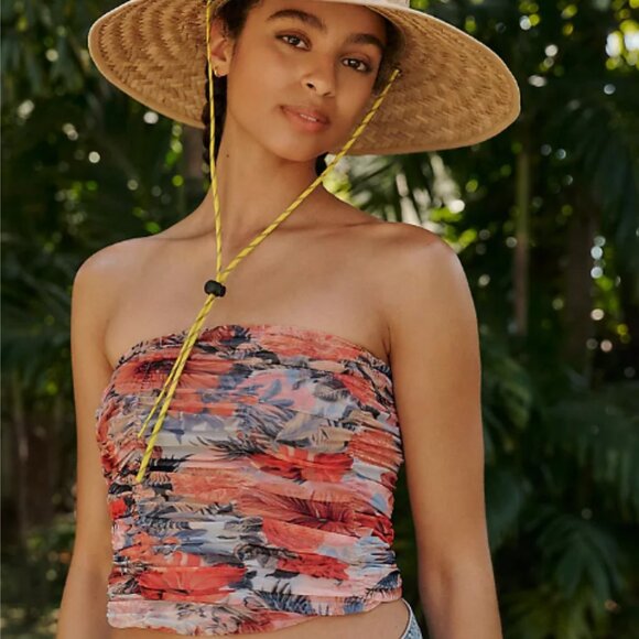 Brand New Pilcro Textured Tube Top - Picture 7 of 10